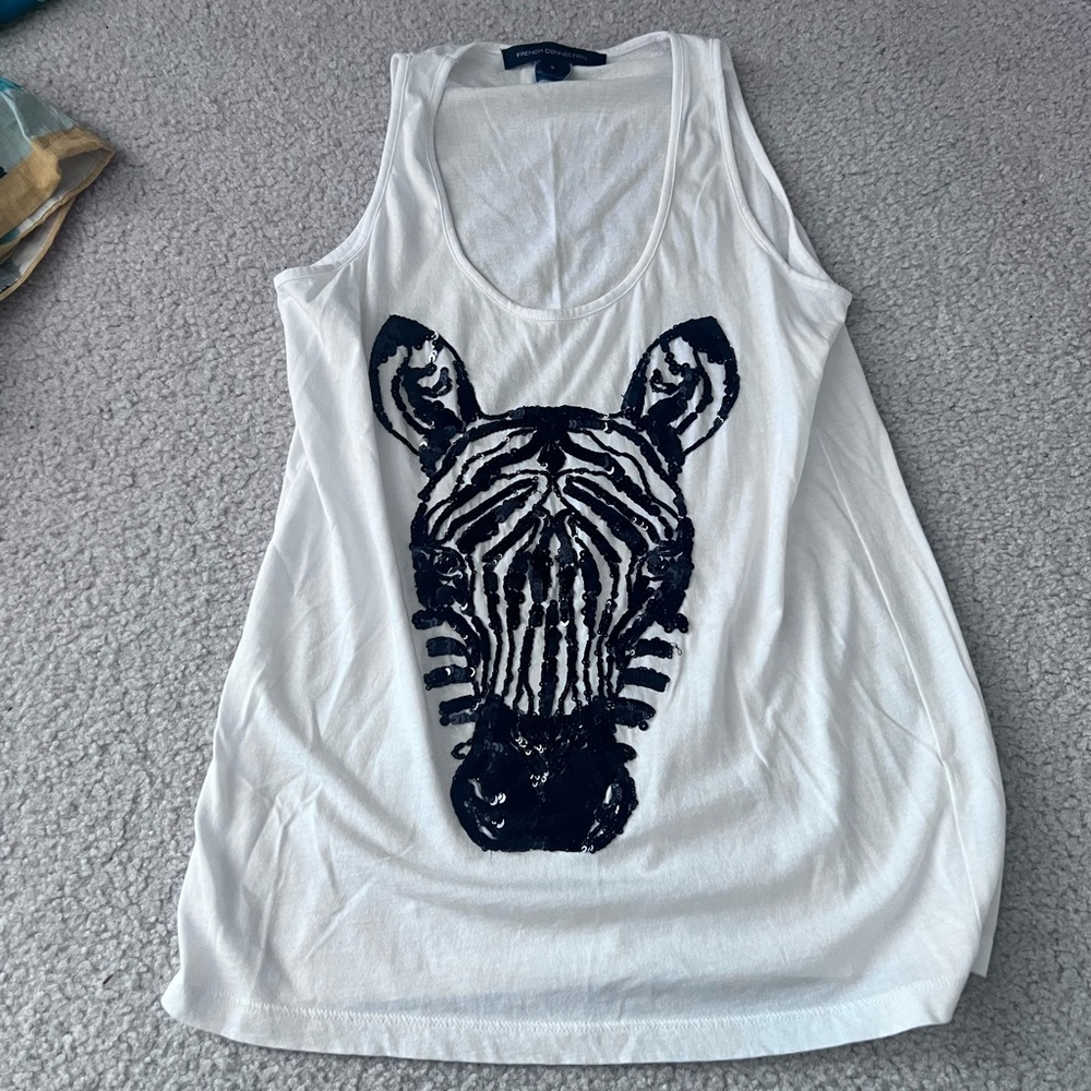 French connection zebra tank